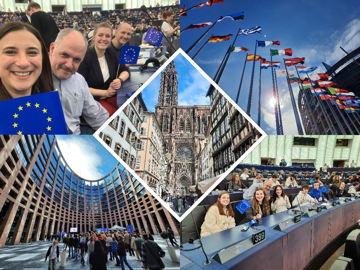 Exkursionen in Sozi - EU-Parlament Straßburg