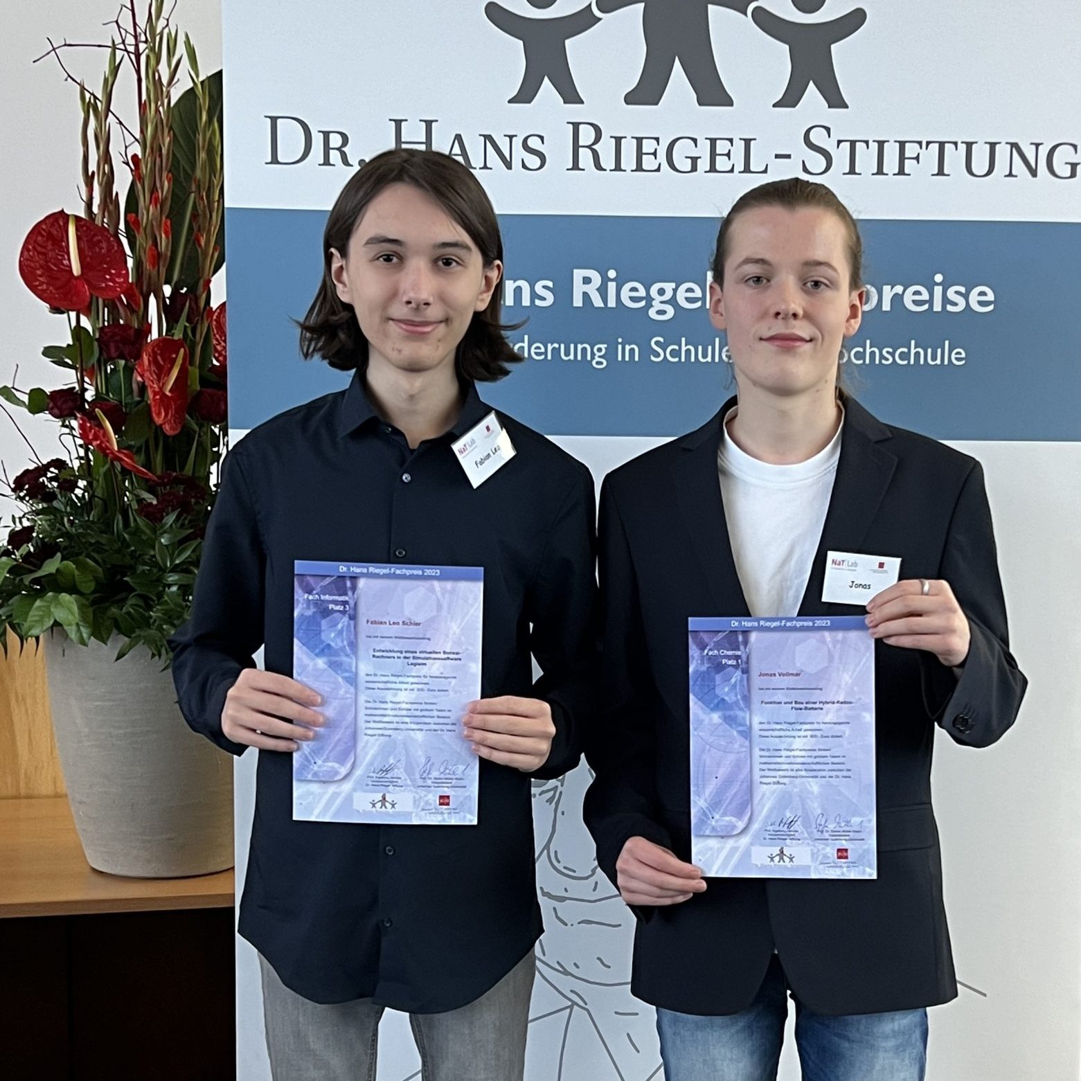 Preisträger Hans-Riegel Stiftung 2023