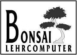 Informatik Bonsai Computer Logo